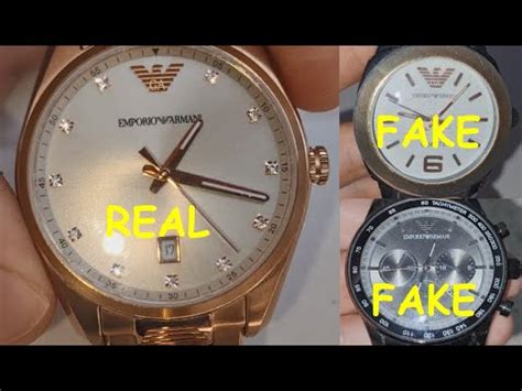 how to identify a fake armani watch|armani watch serial number check.